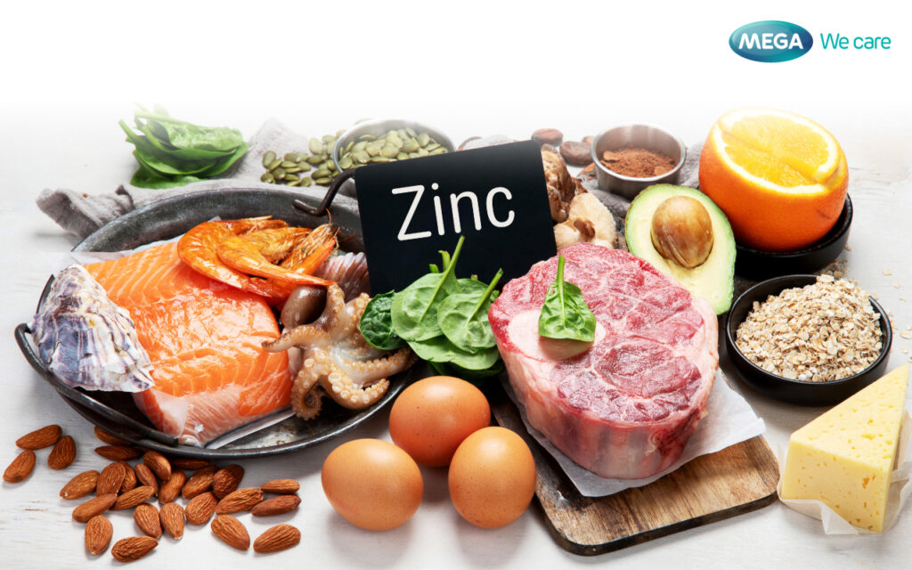 Zinc อาหาร