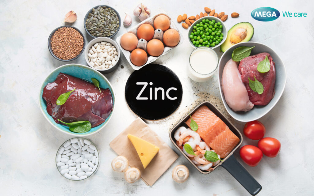 แหล่งอาหารของ ซิงค์ Zinc เสริมภูมิคุ้มกัน 