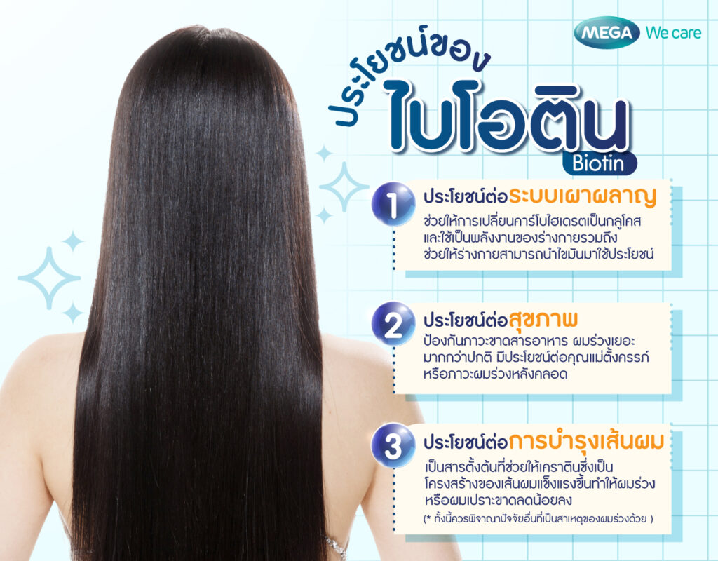 ประโยชน์ของ ไบโอติน (Biotin) 