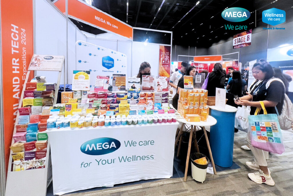 MEGA We care ในงาน THAILAND HR TECH 2024 