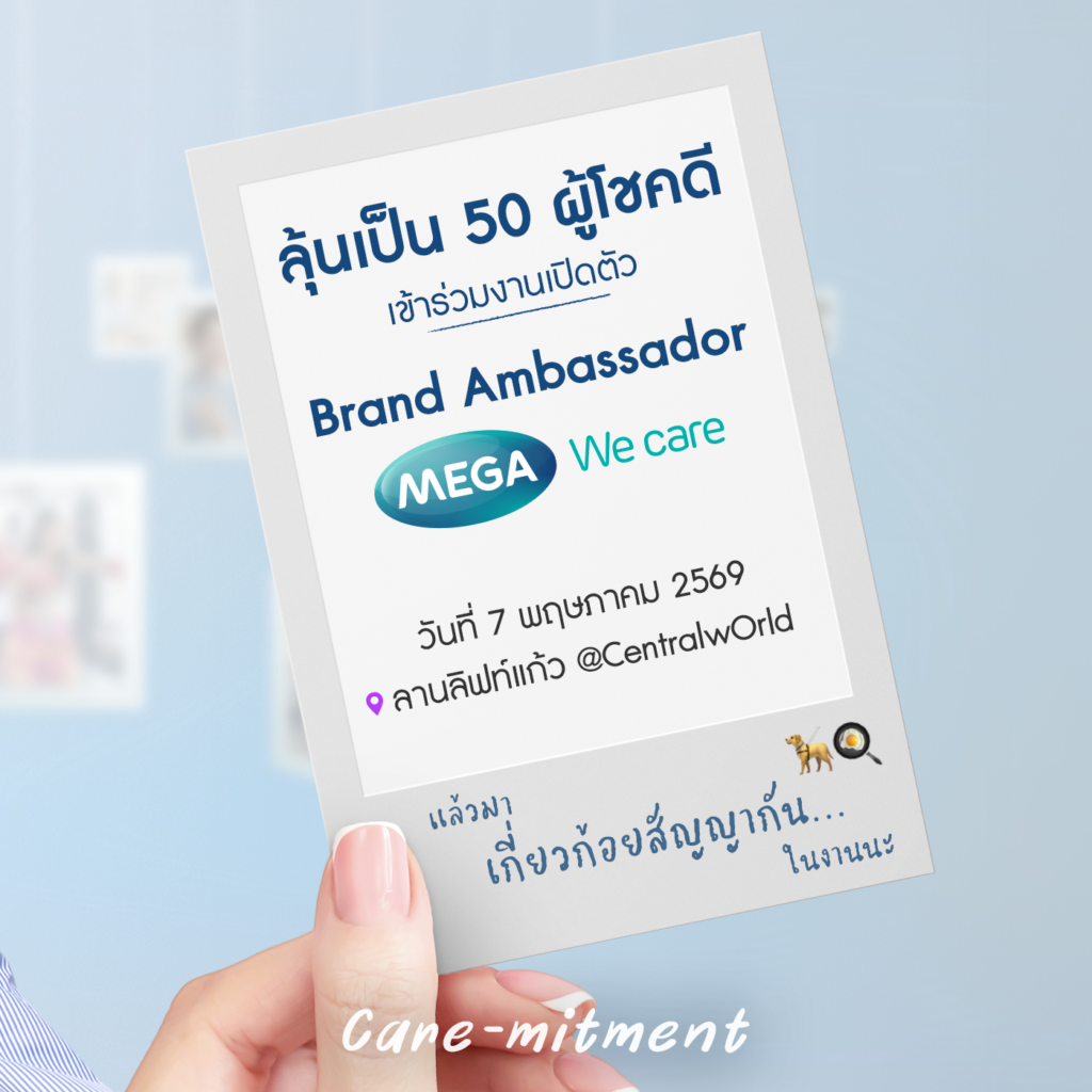 รายละเอียดงาน Care-mitment X หลิงออม